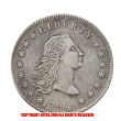 フローイング・ヘア・ダラー1ドル銀貨1794年(レプリカコイン)