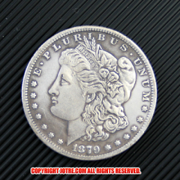 モルガン1ドル銀貨1879年(レプリカコイン)