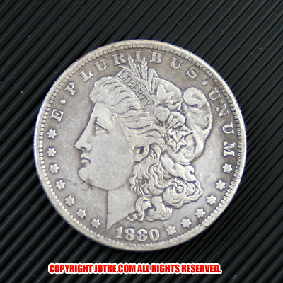 モルガン1ドル銀貨1880年(レプリカコイン) | ジョークトレジャー