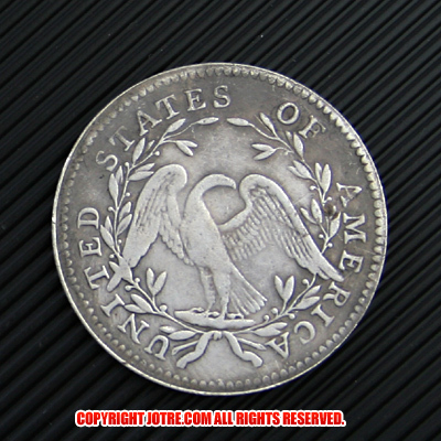 ▼ フローイング・ヘア・ダラー1ドル銀貨1795年(レプリカコイン)