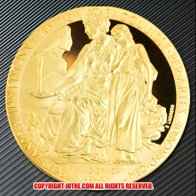 ノーベル賞メダル金貨 ノーベル生理学・医学賞(レプリカコイン