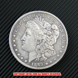 モルガン1ドル銀貨1883年(レプリカコイン)