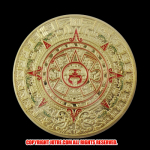 アステカ族 マヤ暦ゴールドコイン(メッキ)
