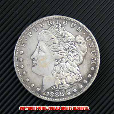 モルガン1ドル銀貨1882年(レプリカコイン) | ジョークトレジャー