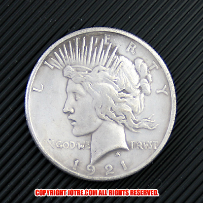 【お取り寄せ】 ピースダラー1ドル銀貨1921年(レプリカコイン) | ジョークトレジャー コレクション