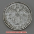 ★再入荷★本物☆ナチスドイツ銀貨reichsmark2ライヒスマルクコインの画像3