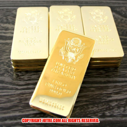 ゴールドバー1kgモデル 金の延べ棒 金塊インゴッド1個 間遠