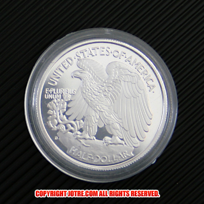 ウォーキング・リバティー・シルバー・ハーフダラー50セント銀貨(レプリカコイン) | ジョークトレジャー