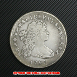 ドレイプト・バスト・スモール・イーグル・コイン1797年(レプリカコイン)